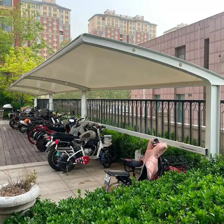 连城县膜结构电动车棚